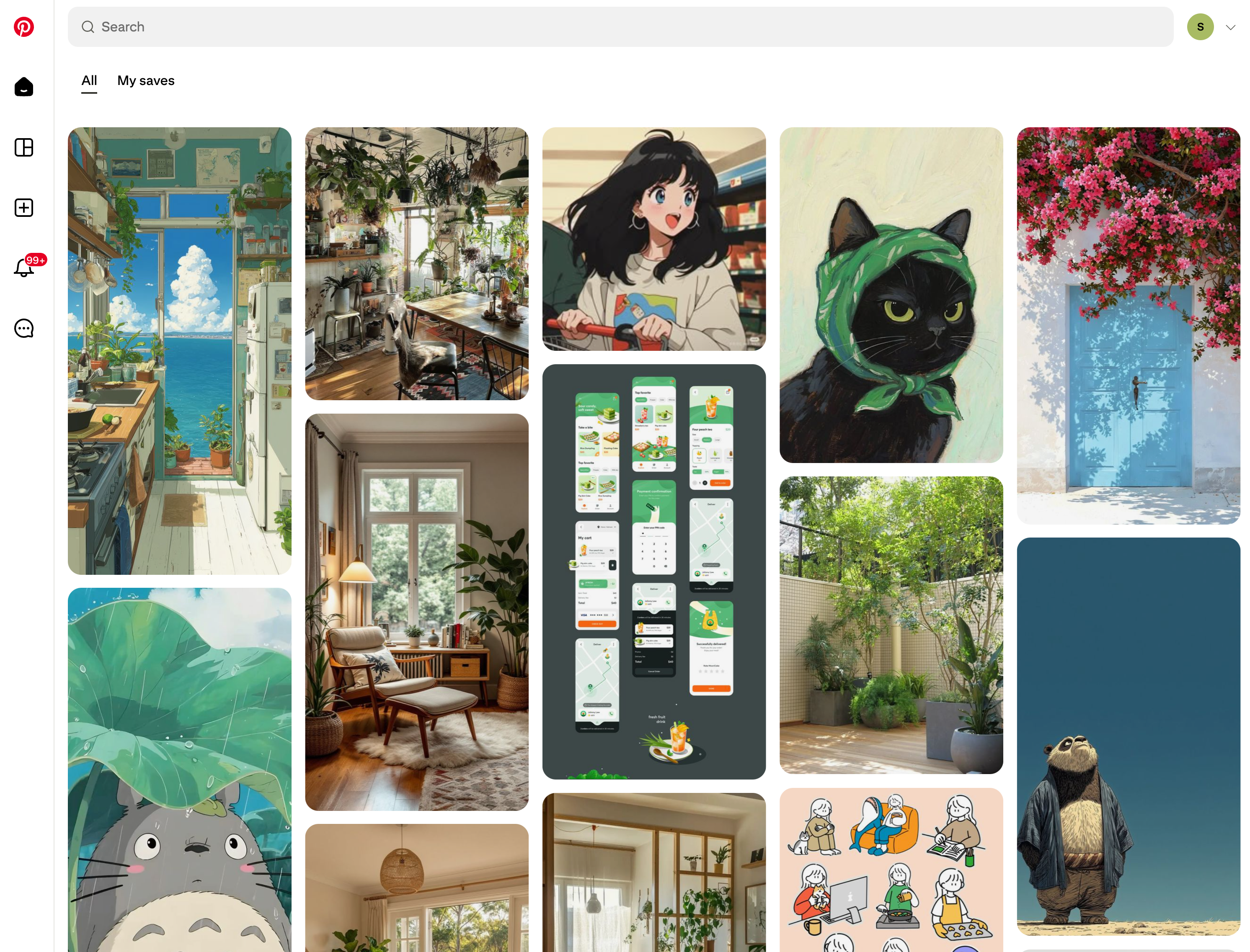Pinterest's Waterfall Masonry